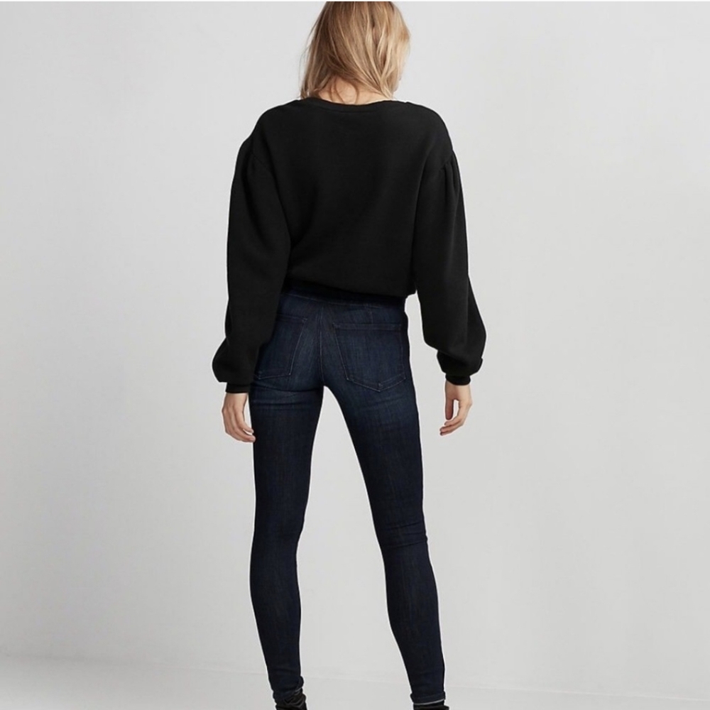 Express corset lace up skinny jeans - Picture 5 of 13